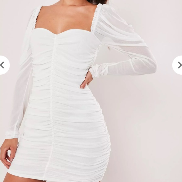 Missguided Ruched Dress - Picture 3 of 6